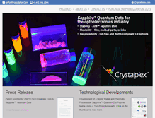 Tablet Screenshot of crystalplex.com